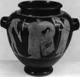 STAMNOS (ATHENIAN, RED-FIGURE)