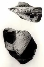 LEKYTHOS, FRAGMENTS (ATHENIAN, RED-FIGURE)
