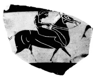 CUP, LITTLE MASTER BAND, FRAGMENT (ATHENIAN, BLACK-FIGURE)