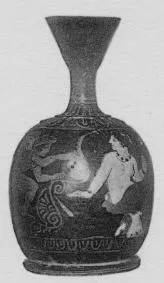 LEKYTHOS, SQUAT (ATHENIAN, RED-FIGURE)