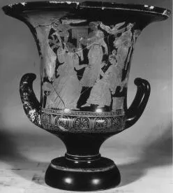 KRATER, CALYX (ATHENIAN, RED-FIGURE)