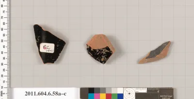 Terracotta fragments of undetermined shapes