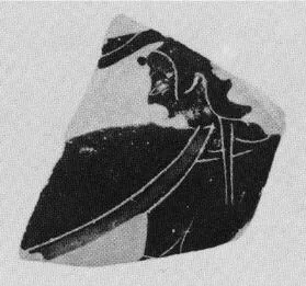 AMPHORA, NECK (?), FRAGMENT (ATHENIAN, BLACK-FIGURE)
