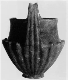 KYATHOS (ETRUSCAN, BUCCHERO)