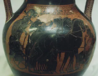 AMPHORA, BELLY, TYPE A (ATHENIAN, BLACK-FIGURE)