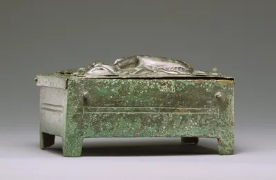 Box with Relief-decorated Lid