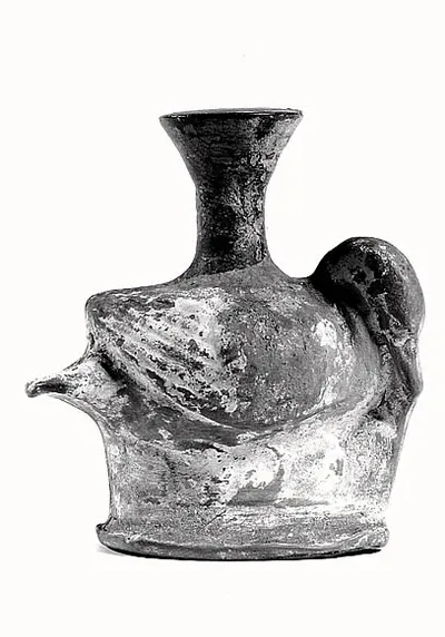 lécythe ; vase plastique
