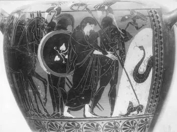 HYDRIA (ATHENIAN, BLACK-FIGURE)