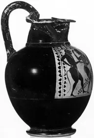 OLPE (ATHENIAN, BLACK-FIGURE)