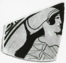 CUP, FRAGMENT (ATHENIAN, RED-FIGURE)
