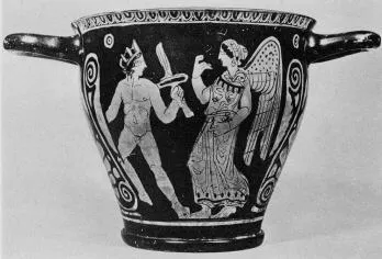 SKYPHOS (ATHENIAN, RED-FIGURE)