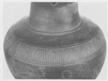 OINOCHOE (ETRUSCAN, BUCCHERO)