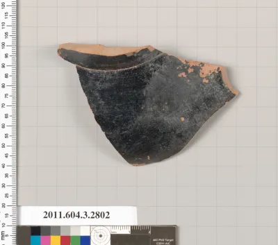 Terracotta fragment of an oinochoe (jug)