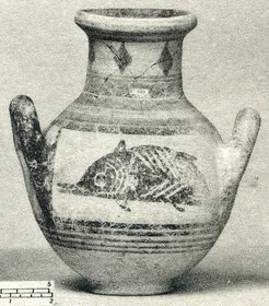 STAMNOS (CYPRIOT, IRON AGE)