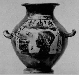 HYDRIA (ATHENIAN, BLACK-FIGURE)