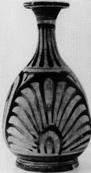 BOTTLE (SOUTH ITALIAN, CAMPANIAN, RED-FIGURE)