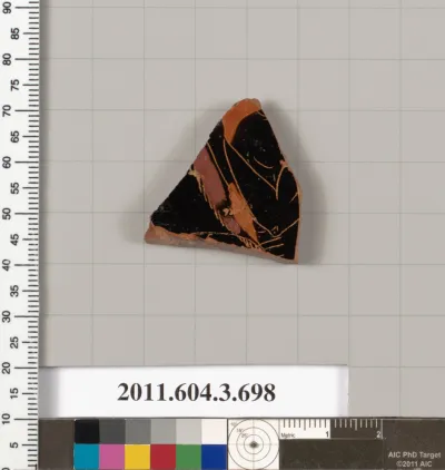 Terracotta fragment of a hydria (water jar)