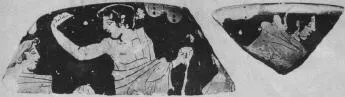 CUP, FRAGMENTS (ATHENIAN, RED-FIGURE)