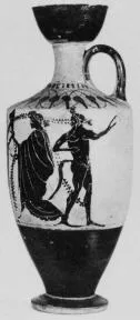 LEKYTHOS (ATHENIAN, BLACK-FIGURE)