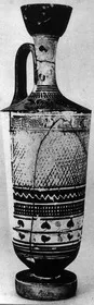 LEKYTHOS (ATHENIAN, BLACK-FIGURE)