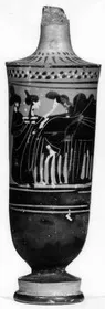 LEKYTHOS (ATHENIAN, BLACK-FIGURE)