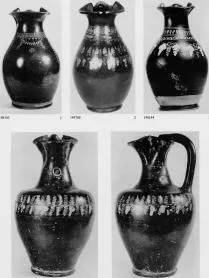 OINOCHOE (SOUTH ITALIAN, GNATHIAN, BLACK GLAZE)