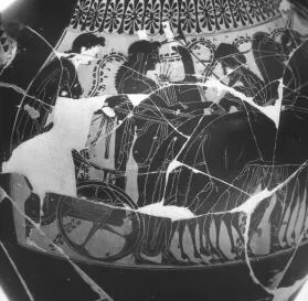 AMPHORA, BELLY, TYPE A (ATHENIAN, BLACK-FIGURE)