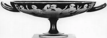 CUP B (ATHENIAN, RED-FIGURE)
