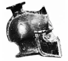 FIGURE VASE, ARYBALLOS (EAST GREEK)