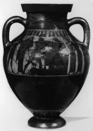 AMPHORA, BELLY, TYPE B (ATHENIAN, BLACK-FIGURE)