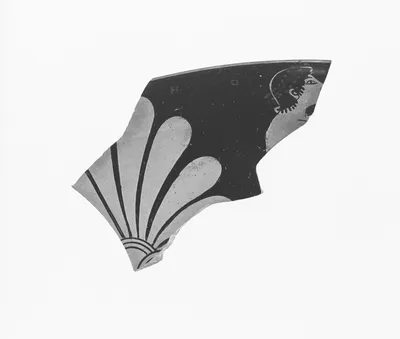 Attic Red-Figure Kylix Fragment
