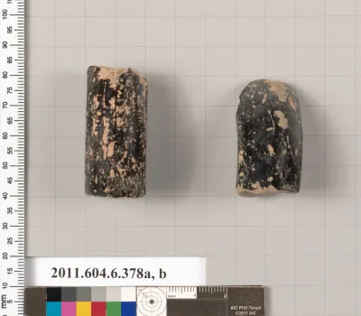 Terracotta fragments of undetermined shapes