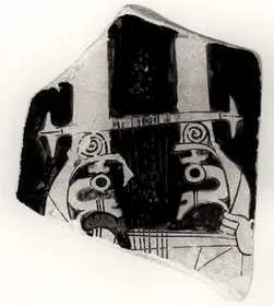 LEKYTHOS, FRAGMENTS (ATHENIAN, RED-FIGURE)