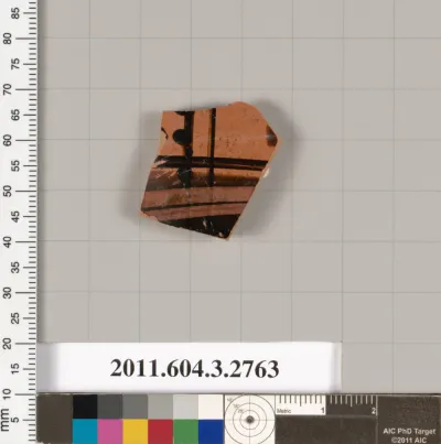 Terracotta fragment of an oinochoe (jug)