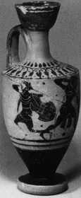 LEKYTHOS (ATHENIAN, BLACK-FIGURE)