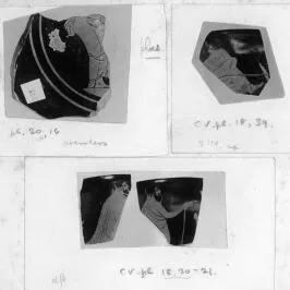 CUP, STEMLESS (ATHENIAN, RED-FIGURE)