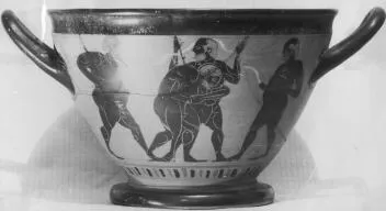SKYPHOS (ATHENIAN, BLACK-FIGURE)