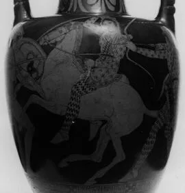 AMPHORA, NECK (ATHENIAN, RED-FIGURE)