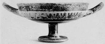 CUP, LITTLE MASTER BAND (ATHENIAN, BLACK-FIGURE)