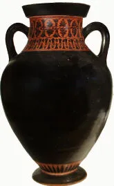 AMPHORA, BELLY, TYPE B (ATHENIAN, BLACK-FIGURE)