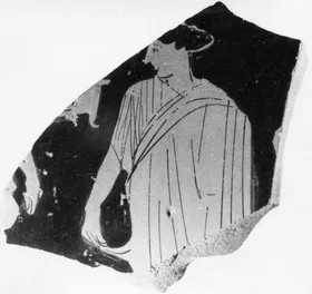 EPINETRON, FRAGMENT (ATHENIAN, RED-FIGURE)