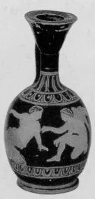 LEKYTHOS, SQUAT (ATHENIAN, RED-FIGURE)