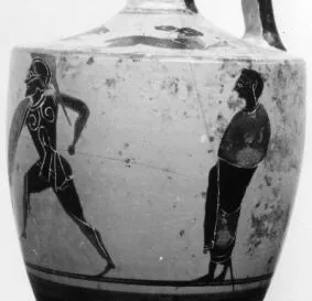 LEKYTHOS (ATHENIAN, BLACK-FIGURE)