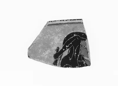 Attic Black-Figure Cup Fragment