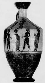 LEKYTHOS (ATHENIAN, BLACK-FIGURE)