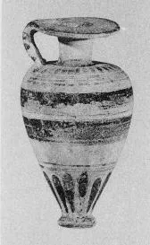ARYBALLOS (ETRUSCO-CORINTHIAN, BLACK PATTERN)