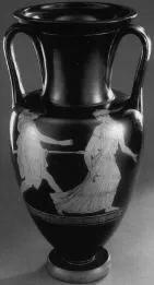 AMPHORA, NECK (ATHENIAN, RED-FIGURE)