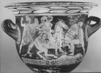 KRATER, BELL (ATHENIAN, RED-FIGURE)