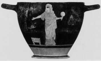 SKYPHOS (ATHENIAN, RED-FIGURE)