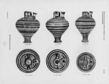 STIRRUP JAR (CYPRIOT, MYCENAEAN STYLE)